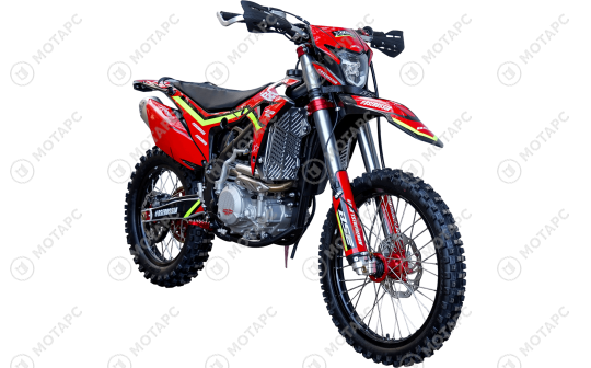 Мотоцикл BSE Z8 Rapid Red