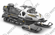 Снегоход STELS Викинг SV600T GN, с расширителями лыж