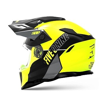 Шлем 509 Delta R3L с подогревом Lime Green Gray