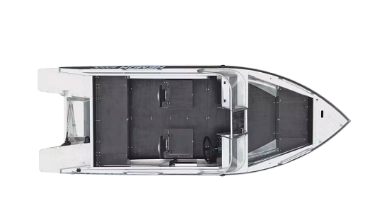 Катер алюминиевый WYATBOAT Neman-400 DC