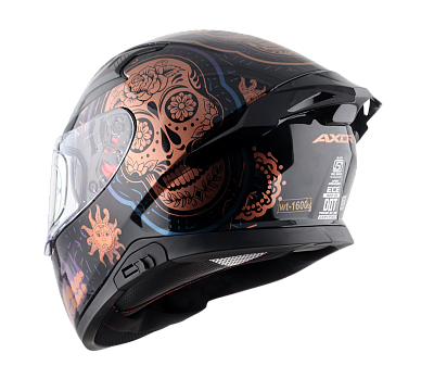 Шлем AXOR Apex Trance-E Черный/Медный