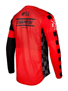 Мотоджерси STARKS BASE EF56 (черный/красный) 