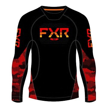 Термокофта FXR Atmosphere Red Hex [M]