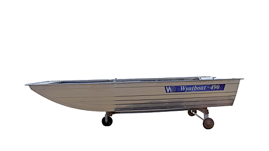 Лодка алюминиевая WYATBOAT-490 Jonboat