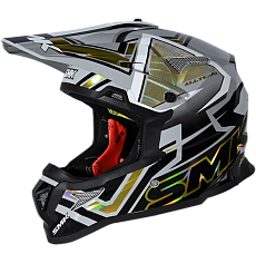 Шлем SMK ALLTERRA X-ACES серый/черный/золотой 