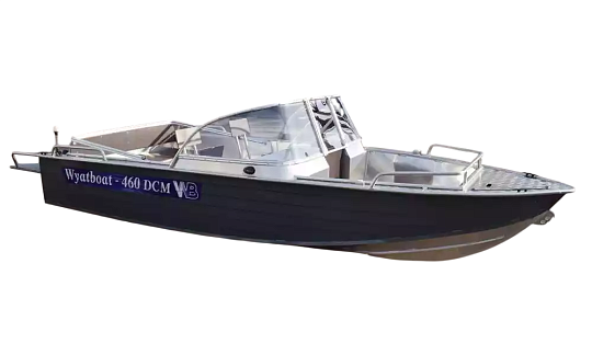 Катер алюминиевый WYATBOAT-460 DCM