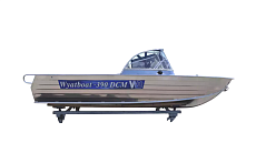 Катер алюминиевый WYATBOAT-390 DCM