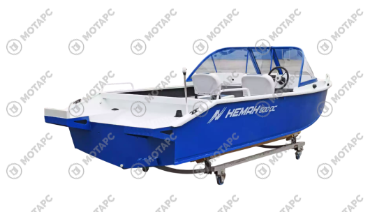 Катер алюминиевый WYATBOAT Neman-500 DC NEW